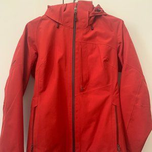 Women's Red Patagonia Windbreaker Jacket
